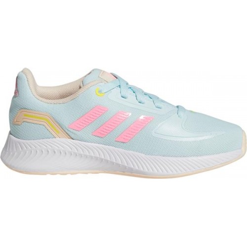 adidas Kids' Grade School RunFalcon 2.0 Running Blue/Pink/Yellow Shoes adidas Kids' Grade School RunFalcon 2.0 Running Blue/Pink/Yellow Shoes