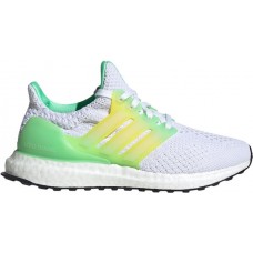 adidas Kids' Grade School Ultraboost DNA Running White/Green Shoes adidas Kids' Grade School Ultraboost DNA Running White/Green Shoes