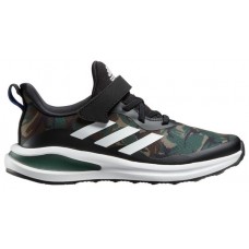 adidas Kids' Preschool FortaRun Running Black/White Camo Shoes adidas Kids' Preschool FortaRun Running Black/White Camo Shoes