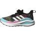 adidas Kids' Preschool FortaRun Running Black/White/Mint Shoes adidas Kids' Preschool FortaRun Running Black/White/Mint Shoes