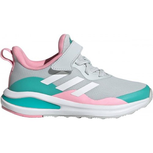 adidas Kids' Preschool FortaRun Running Grey/White/Mint Shoes adidas Kids' Preschool FortaRun Running Grey/White/Mint Shoes