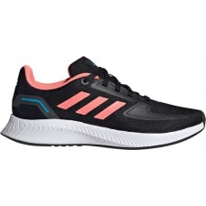 adidas Kids' Preschool RunFalcon 2.0 Running Black/Red/Blue Shoes