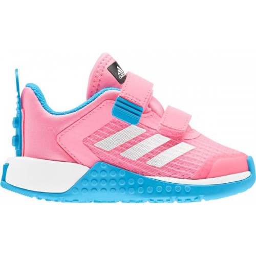 adidas Kids' Toddler LEGO Sport Pink/White/Blue Shoes adidas Kids' Toddler LEGO Sport Pink/White/Blue Shoes
