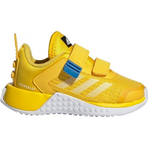 adidas Kids' Toddler LEGO Sport Yellow/Blue Shoes adidas Kids' Toddler LEGO Sport Yellow/Blue Shoes