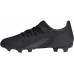 adidas Kids' X Ghosted.3 FG Soccer Black/Black Cleats