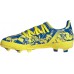 adidas Kids' X Ghosted.3 FG Soccer Blue/Yellow Cleats adidas Kids' X Ghosted.3 FG Soccer Blue/Yellow Cleats