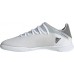 adidas Kids' X Speedflow.3 Indoor Soccer White/Red Shoes