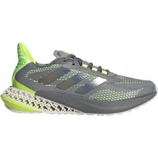 adidas Men's 4DFWD Pulse Running Grey/Solar Yellow Shoes