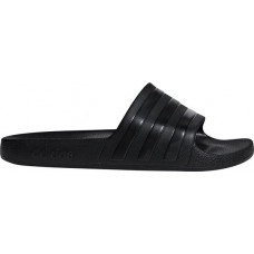 adidas Men's Adilette Aqua Black/Black/Black Slides