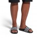 adidas Men's Adilette Aqua Black/Black/Black Slides adidas Men's Adilette Aqua Black/Black/Black Slides