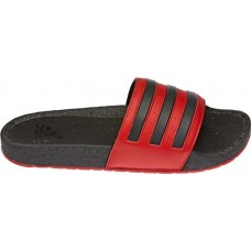 adidas Men's Adilette Boost Red/Black/Black Slides