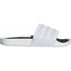 adidas Men's Adilette Boost White/Black Slides