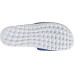 adidas Men's Adilette Boost White/Blue Slides
