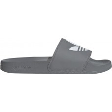 adidas Men's Adilette Lite Grey/White/Grey Slides