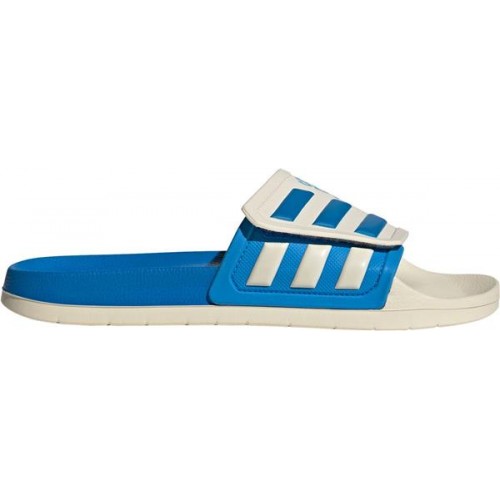 adidas Men's Adilette TND White/Blue Slides adidas Men's Adilette TND White/Blue Slides