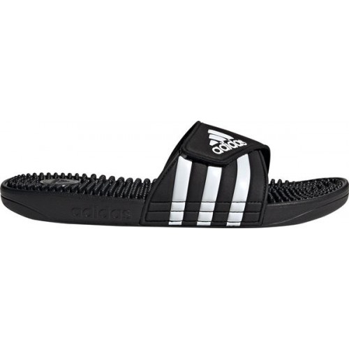 adidas Men's Adissage Black/White Slides adidas Men's Adissage Black/White Slides