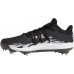 adidas Men's adizero Afterburner 6 Speed Trap Baseball Black/Silver Cleats