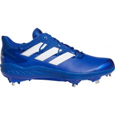 adidas Men's adizero Afterburner 8 Metal Baseball Blue/White Cleats