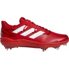 adidas Men's adizero Afterburner 8 Metal Baseball Red/White Cleats