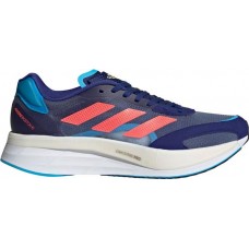 adidas Men's Adizero Boston 10 Running Bright Indigo/Sky Blue Shoes