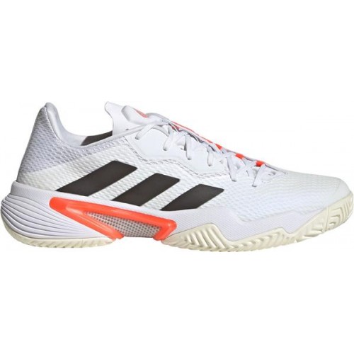 adidas Men's Barricade Tennis White/Black Shoes adidas Men's Barricade Tennis White/Black Shoes