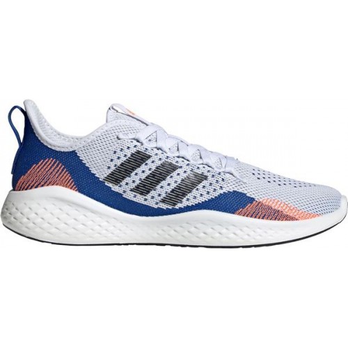 adidas Men's Fluidflow 2.0 White/Black/Royal Shoes adidas Men's Fluidflow 2.0 White/Black/Royal Shoes