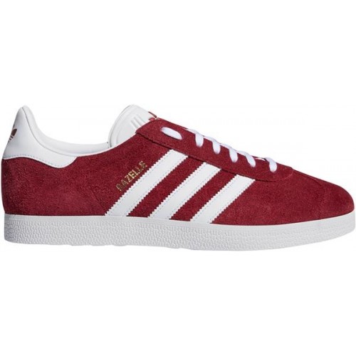 adidas Men's Gazelle Collegiate Burgundy White Shoes adidas Men's Gazelle Collegiate Burgundy White Shoes