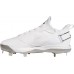 adidas Men's Icon 7 Boost Metal Baseball White/Iridescent Cleats adidas Men's Icon 7 Boost Metal Baseball White/Iridescent Cleats