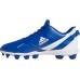 adidas Men's Icon 7 MD Baseball Blue/White Cleats adidas Men's Icon 7 MD Baseball Blue/White Cleats