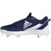 adidas Men's Icon 7 Metal Baseball Navy/White Cleats