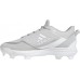 adidas Men's Icon 7 TPU Baseball Grey/White Cleats