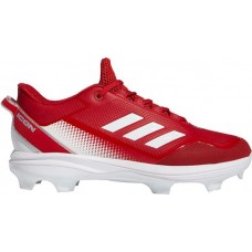 adidas Men's Icon 7 TPU Baseball Red/White Cleats