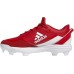 adidas Men's Icon 7 TPU Baseball Red/White Cleats