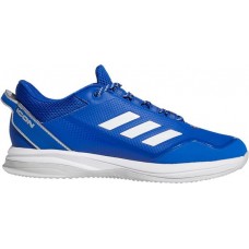 adidas Men's Icon 7 Turf Baseball Blue/Silver Cleats adidas Men's Icon 7 Turf Baseball Blue/Silver Cleats