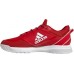 adidas Men's Icon 7 Turf Baseball Red/Silver Cleats