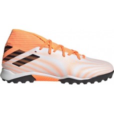 adidas Men's Nemeziz .3 Turf Soccer White/Orange Cleats adidas Men's Nemeziz .3 Turf Soccer White/Orange Cleats