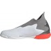 adidas Men's Predator Freak .3 Laceless Indoor Soccer White/Red Shoes