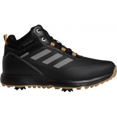 adidas Men's S2G Spike Mid Cut Golf Black Shoes
