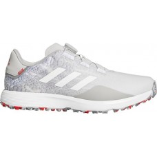 Adidas Men's S2G Spikeless BOA Golf Grey/White Shoes Adidas Men's S2G Spikeless BOA Golf Grey/White Shoes