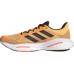 adidas Men's Solar Glide 5 Running Black/Flash Orange Shoes