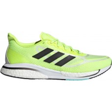 adidas Men's Supernova+ Running Black/Yellow Shoes