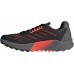 adidas Men's Terrex Agravic Flow 2 Trail Running Black/Grey/White Shoes