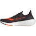 adidas Men's Ultraboost 21 Running Black/Orange Shoes adidas Men's Ultraboost 21 Running Black/Orange Shoes