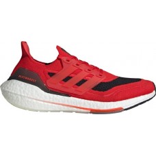 adidas Men's Ultraboost 21 Running Red/Black Shoes