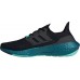 adidas Men's Ultraboost 22 Running Black/Mint Shoes