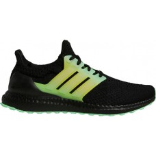 adidas Men's Ultraboost 5.0 DNA Black/White/Green Shoes