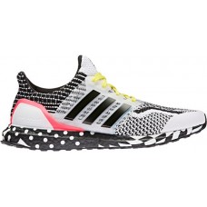 adidas Men's Ultraboost 5.0 DNA White/Black/Turbo Green Shoes