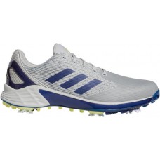 adidas Men's ZG21 Motion Primegreen Golf Grey/Blue Shoes adidas Men's ZG21 Motion Primegreen Golf Grey/Blue Shoes