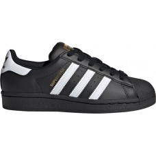 adidas Originals Kids' Grade School Superstar Black/White/Black Shoes