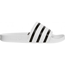 adidas Originals Men's Adilette White/Black Slides